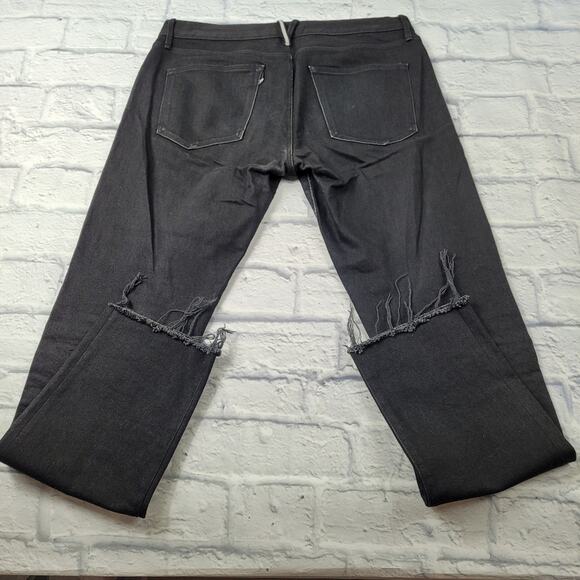 3x1 NYC M5 Button Fly Black Straight Leg Jeans size 29 - Picture 6 of 16